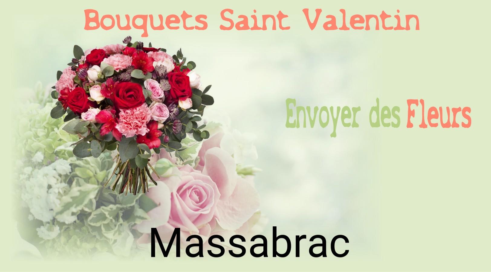 Roses de Saint-Valentin livrées à Massabrac